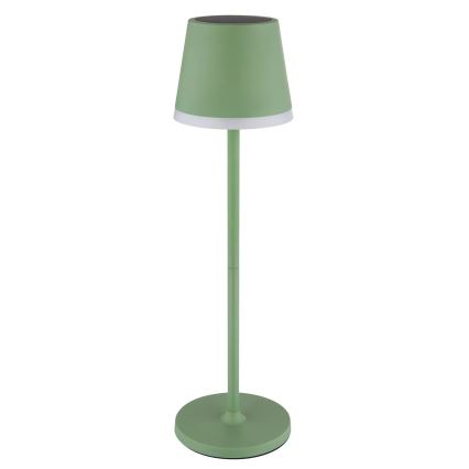 Globo - LED Päikesepaneeliga valgusti LED/0,06W/3V 3000K IP44 roheline