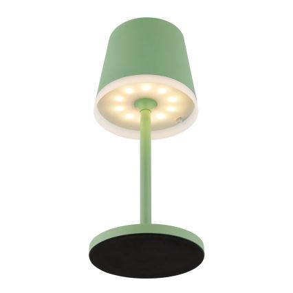 Globo - LED Päikesepaneeliga valgusti LED/0,06W/3V 3000K IP44 roheline