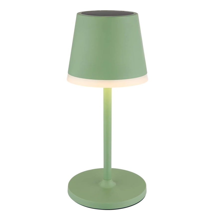 Globo - LED Päikesepaneeliga valgusti LED/0,06W/3V 3000K IP44 roheline