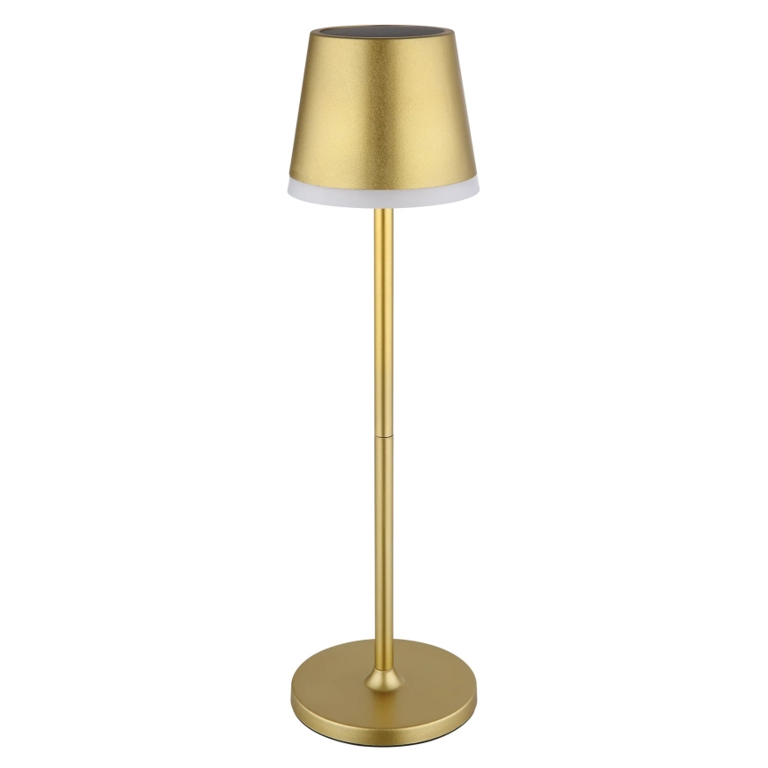 Globo - LED Päikesepaneeliga valgusti LED/0,6W/3V 3000K IP44 kuldne