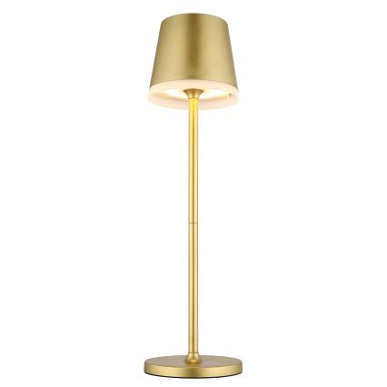 Globo - LED Päikesepaneeliga valgusti LED/0,6W/3V 3000K IP44 kuldne