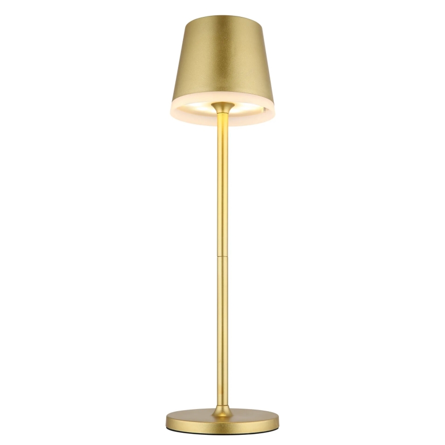 Globo - LED Päikesepaneeliga valgusti LED/0,6W/3V 3000K IP44 kuldne