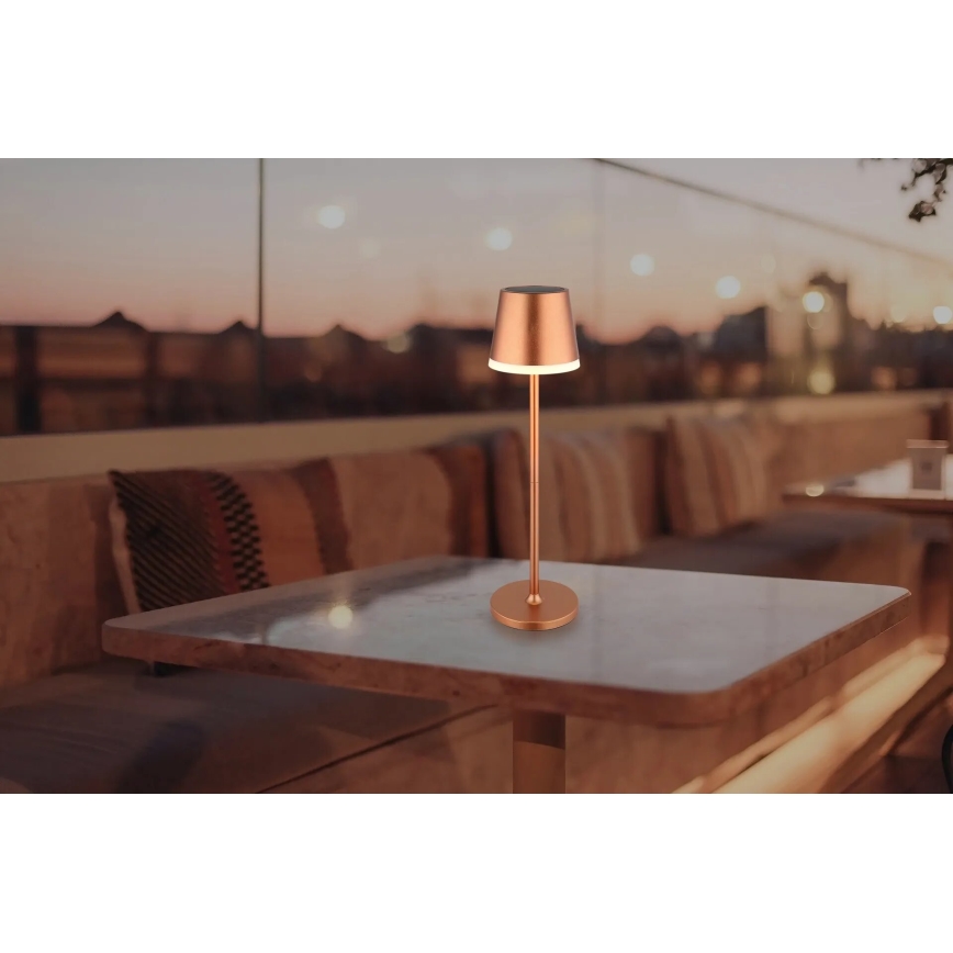 Globo - LED Päikesepaneeliga valgusti LED/0,6W/3V 3000K IP44 vask