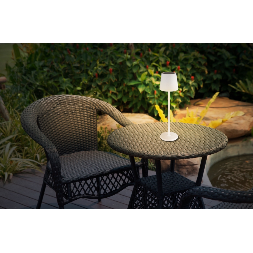 Globo - LED Päikesepaneeliga valgusti LED/0,6W/3V 3000K IP44 valge