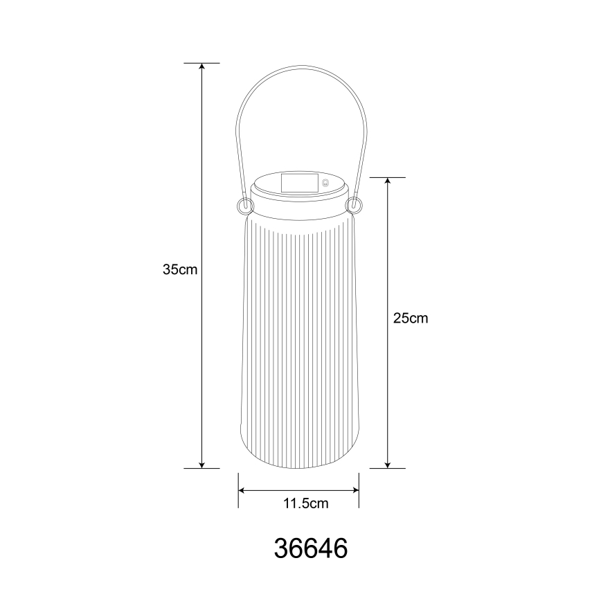 Globo - LED Päikesepaneeliga valgusti 2xLED/0,5W/3V 3000K IP44