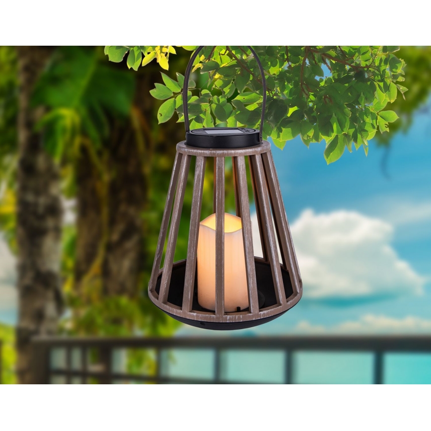 Globo - LED Päikesepaneeliga valgusti LED/0,06W/3V 3200K IP44