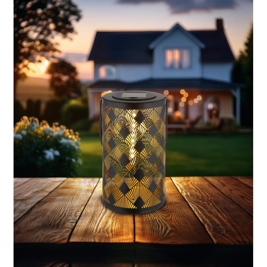 Globo - LED Paberist päikesepaneeliga latern LED/0,5W/3V IP44
