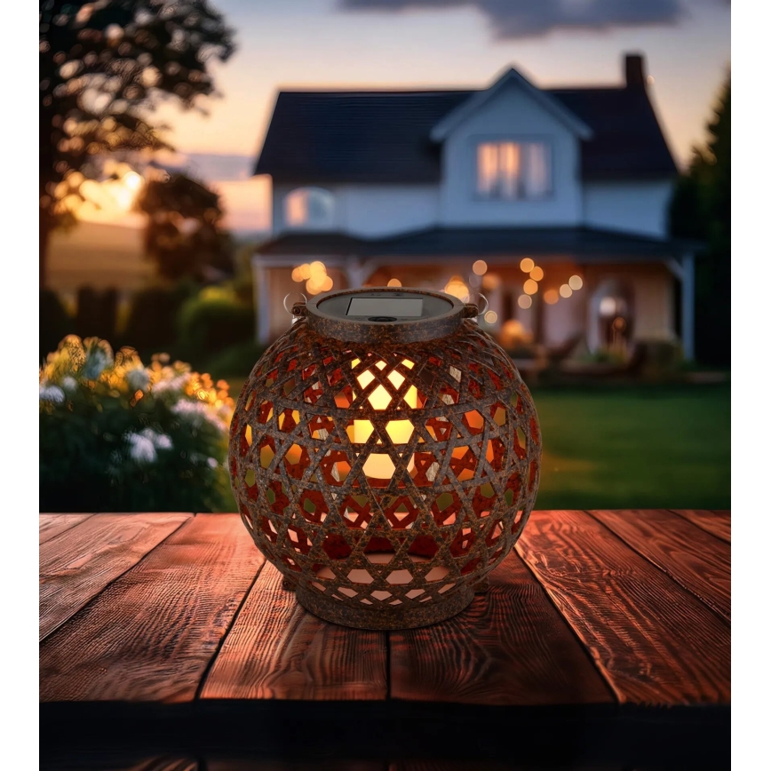 Globo - LED Päikesepaneeliga valgusti LED/0,02W/3V IP44 300 mAh