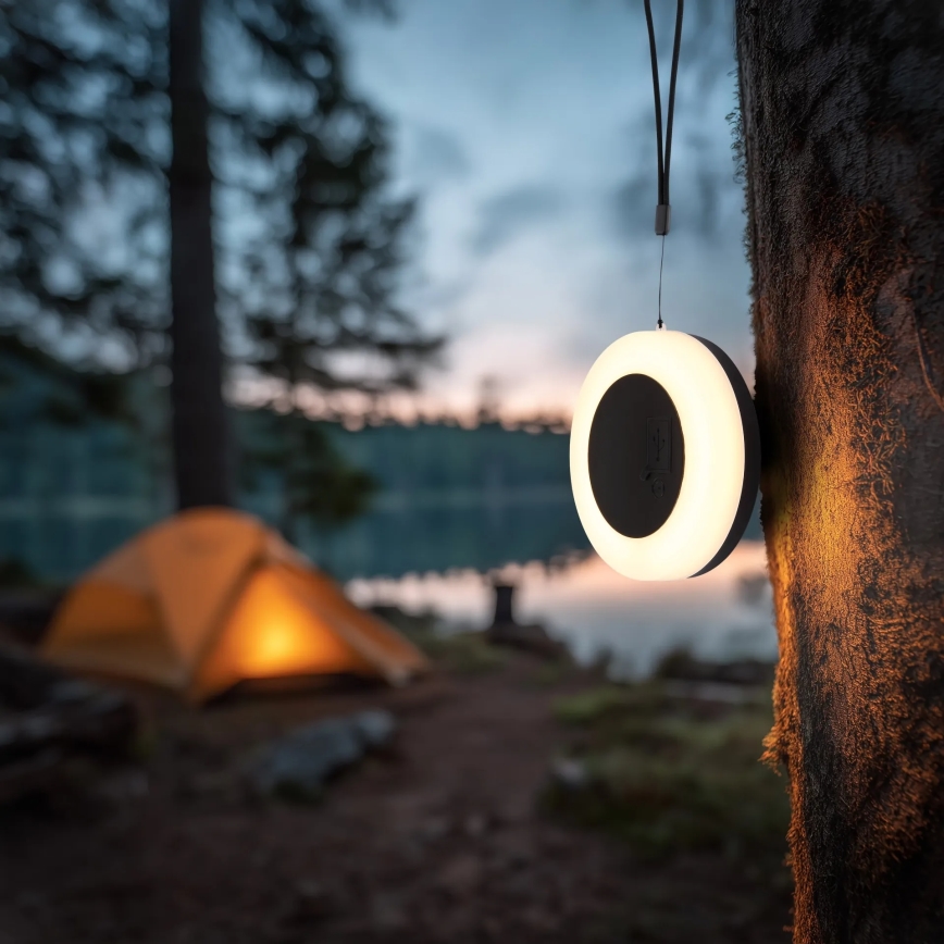 Globo - LED kaasaskantav päikesepaneeliga LED-lamp LED/3W/3,7V IP54 2200 mAh