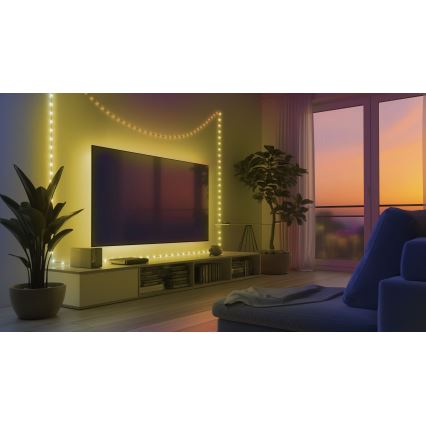 Globo - LED riba 50xLED/0,06W/5V 5 m 8 funktsiooni