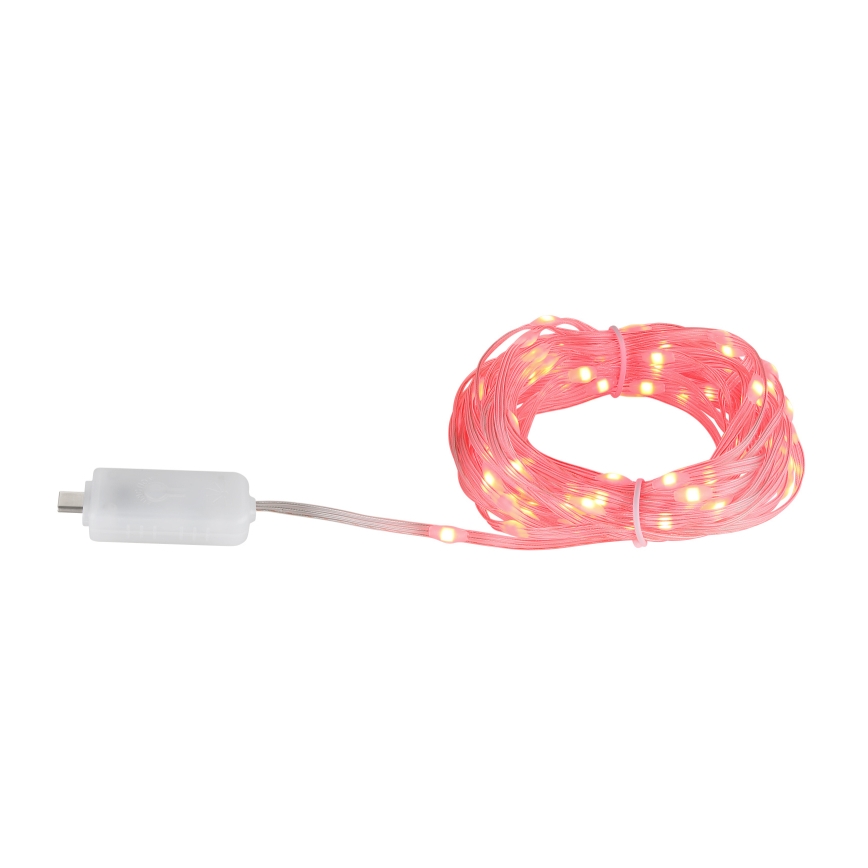 Globo - LED RGB riba 50xLED/0,06W/5V 5 m 27 funktsiooni