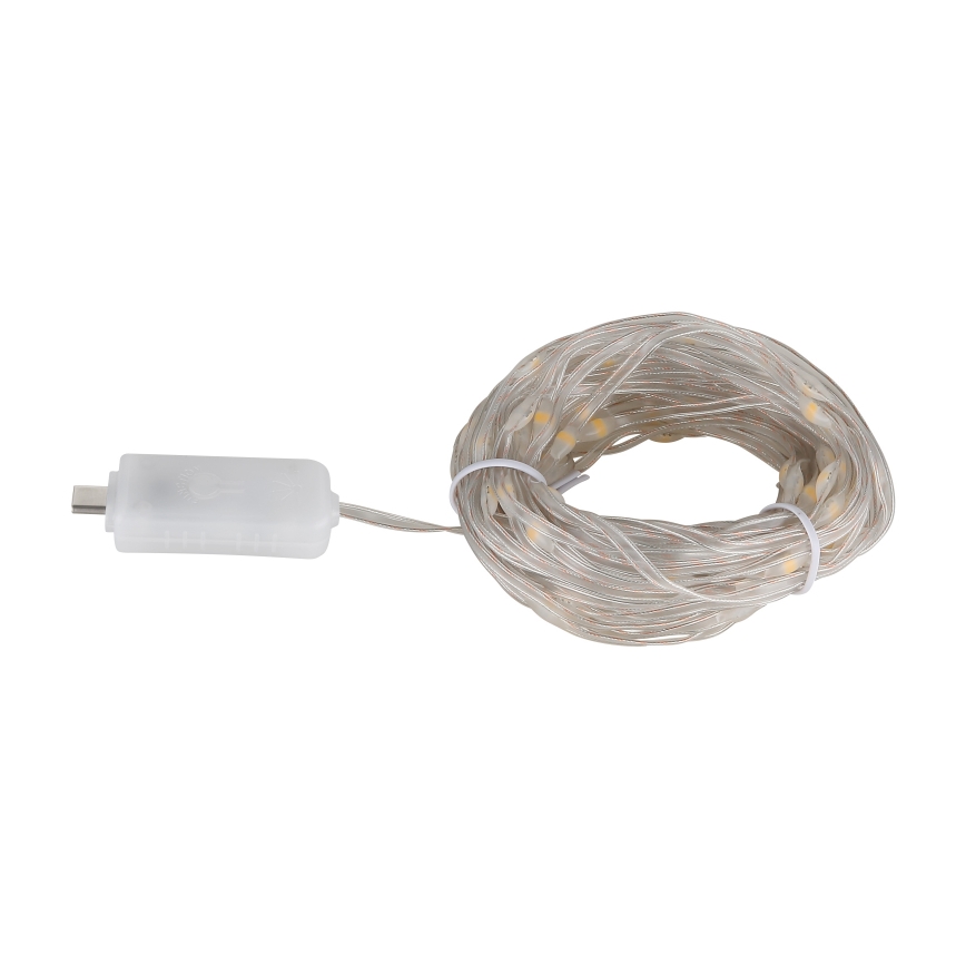 Globo - LED riba 100xLED/0,06W/5V 10 m 8 funktsiooni