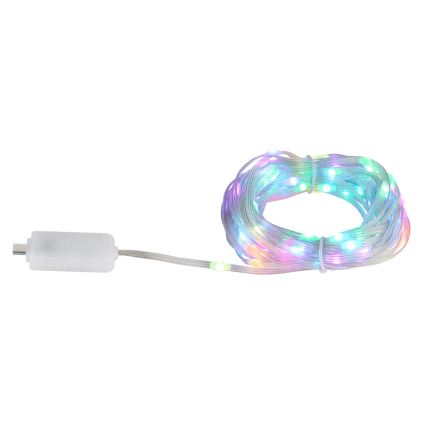 Globo - LED RGB riba 100xLED/0,06W/5V 10 m 27 funktsiooni
