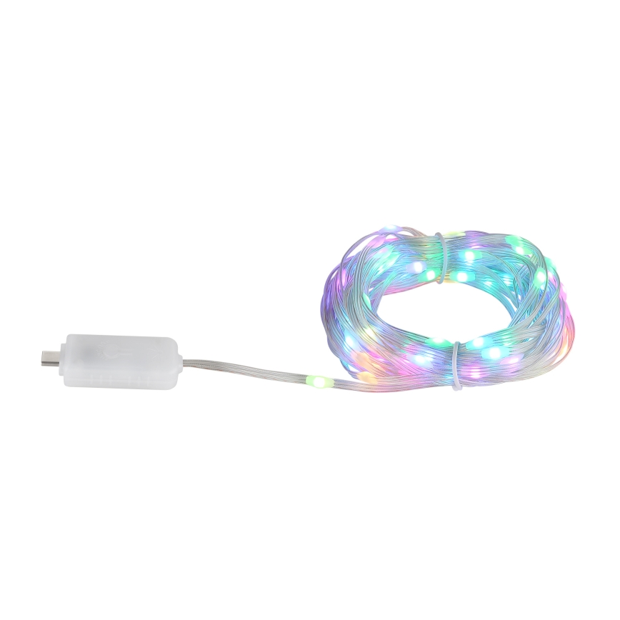 Globo - LED RGB riba 100xLED/0,06W/5V 10 m 27 funktsiooni