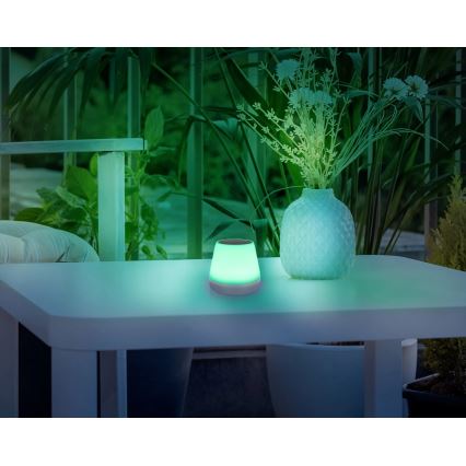 Globo - RGB LED Päikesepaneeliga valgusti LED/0,2W/3,7V IP44 1200 mAh