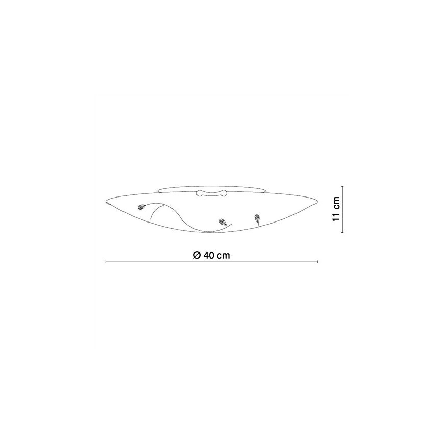 Globo - Laevalgusti 3xE27/40W/230V