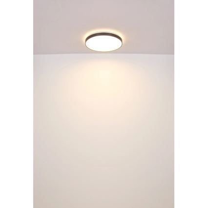 Globo - LED Laevalgusti LED/24W/230V d. 48 cm antratsiit