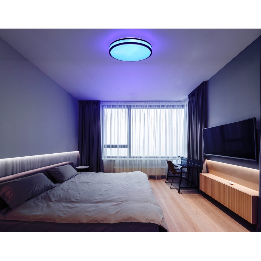 Globo - LED RGB Hämardatav laevalgusti LED/18W/230V 2700-6000K + kaugjuhtimispult