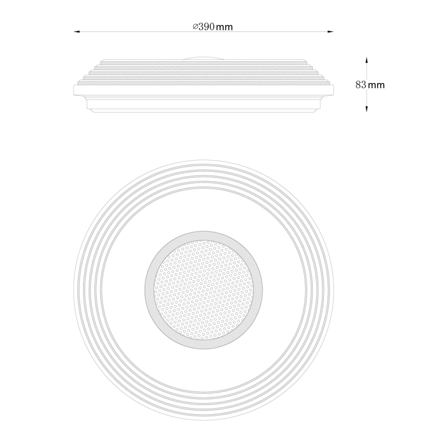 Globo - LED Hämardatav laevalgusti LED/24W/230V 2700-6500K + kaugjuhtimispult