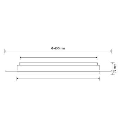 Globo - LED Hämardatav laevalgusti LED/30W/230V + Pult