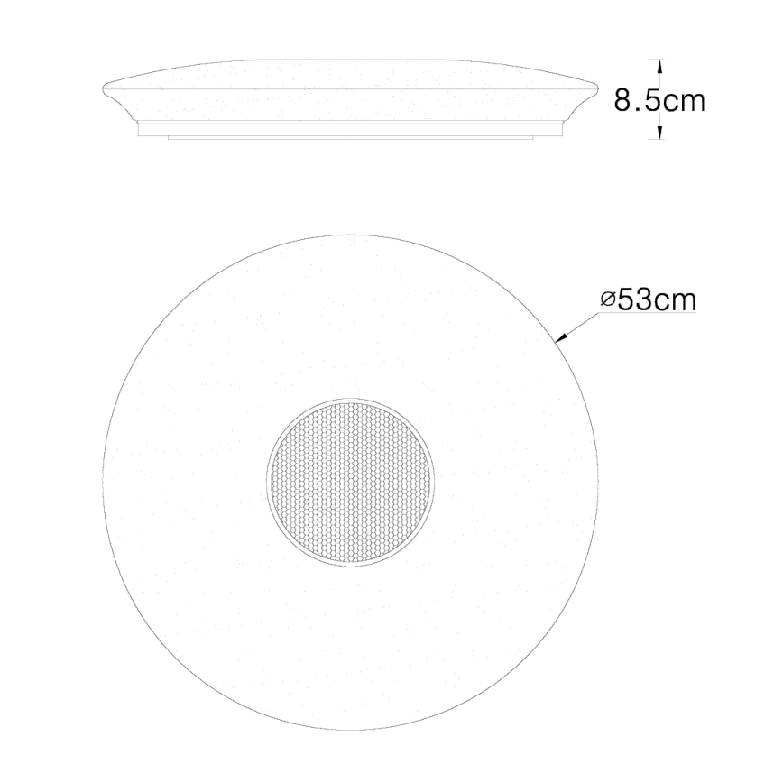 Globo - RGBW Hämardatav laevalgusti LED/50W/230V + kaugjuhtimispult