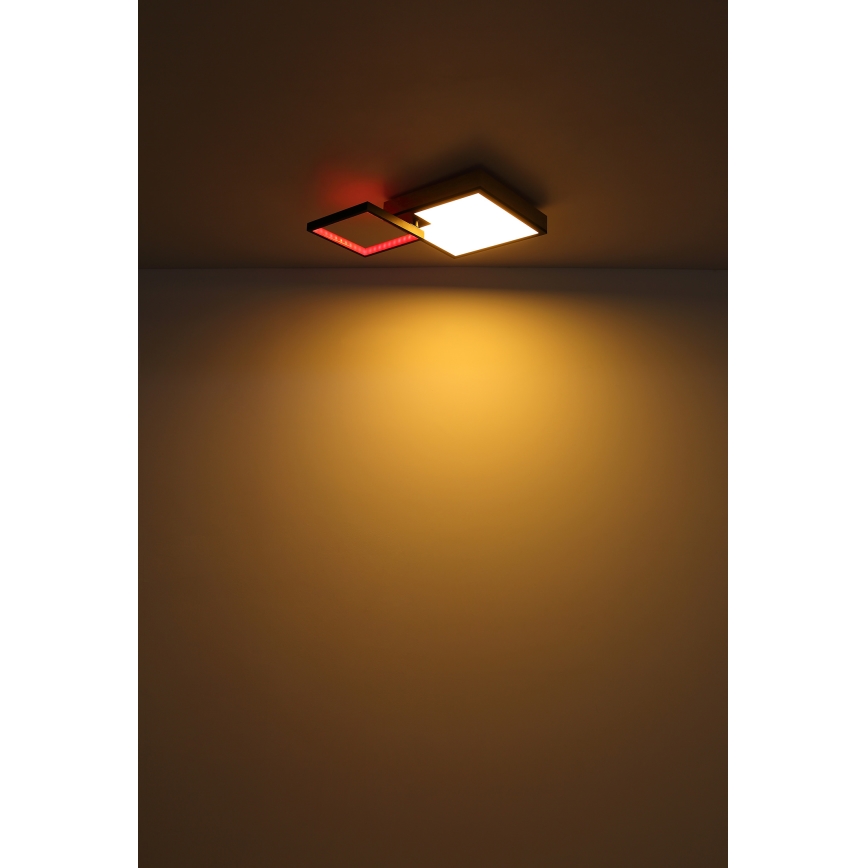 Globo - LED RGBW Hämardatav valgusti LED/21W/230V + LED/3W 2700-6500K + kaugjuhtimispult