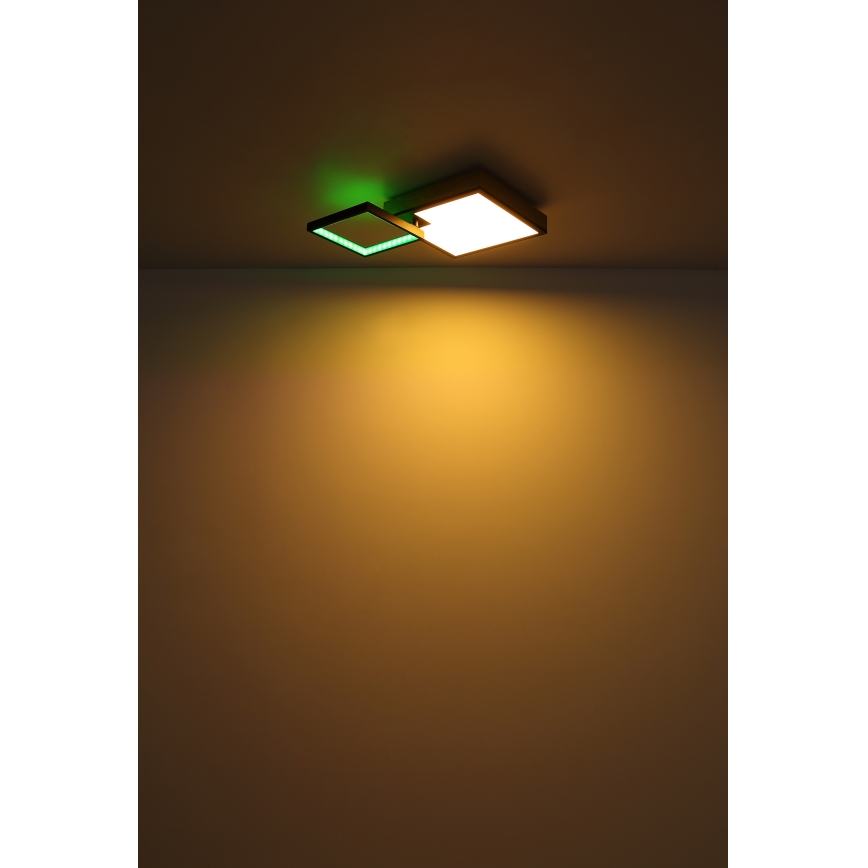Globo - LED RGBW Hämardatav valgusti LED/21W/230V + LED/3W 2700-6500K + kaugjuhtimispult