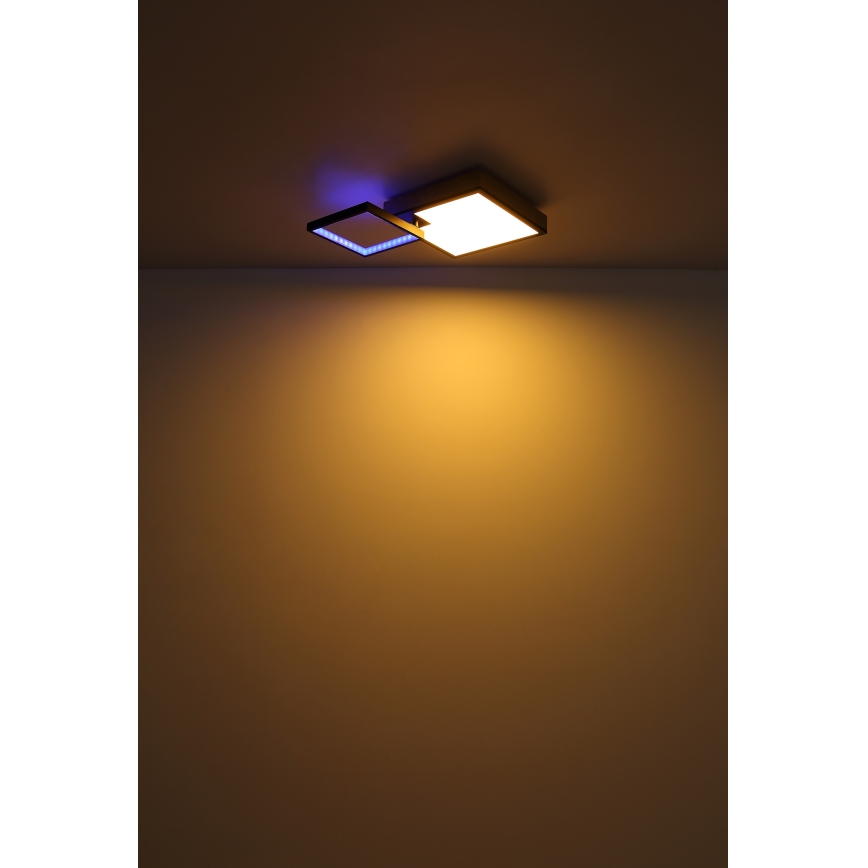 Globo - LED RGBW Hämardatav valgusti LED/21W/230V + LED/3W 2700-6500K + kaugjuhtimispult
