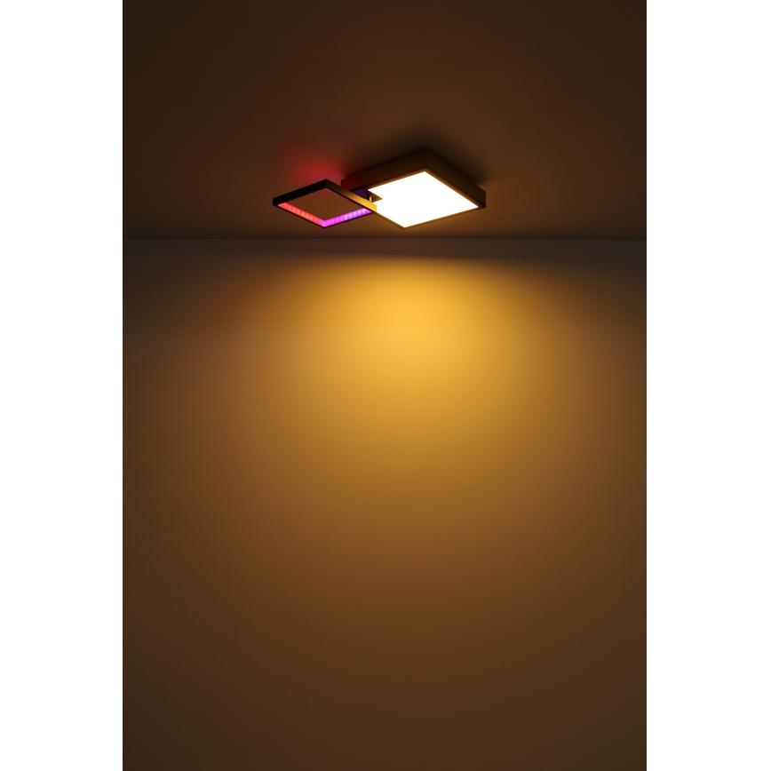 Globo - LED RGBW Hämardatav valgusti LED/21W/230V + LED/3W 2700-6500K + kaugjuhtimispult