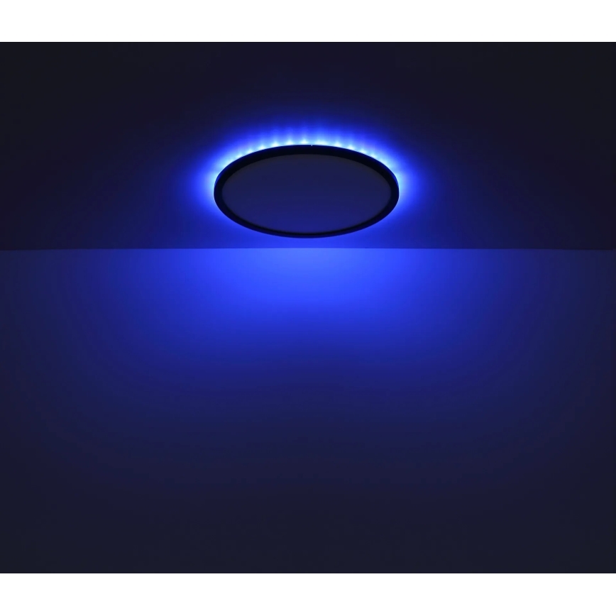 Globo - LED RGB Hämardatav laevalgusti vannituppa LED/21W/230V 3000-6000K + kaugjuhtimispult IP44 must