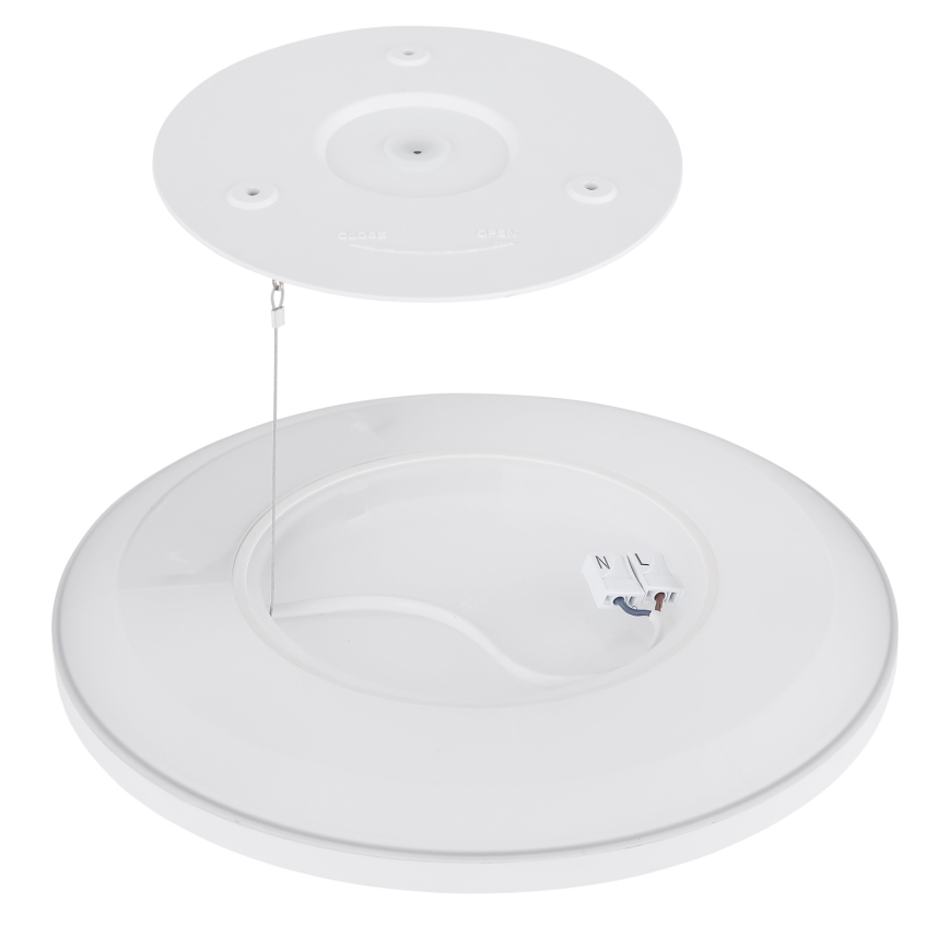 Globo - LED Hämardatav laevalgusti vannituppa LED/24W/230V d. 42 cm IP44 valge