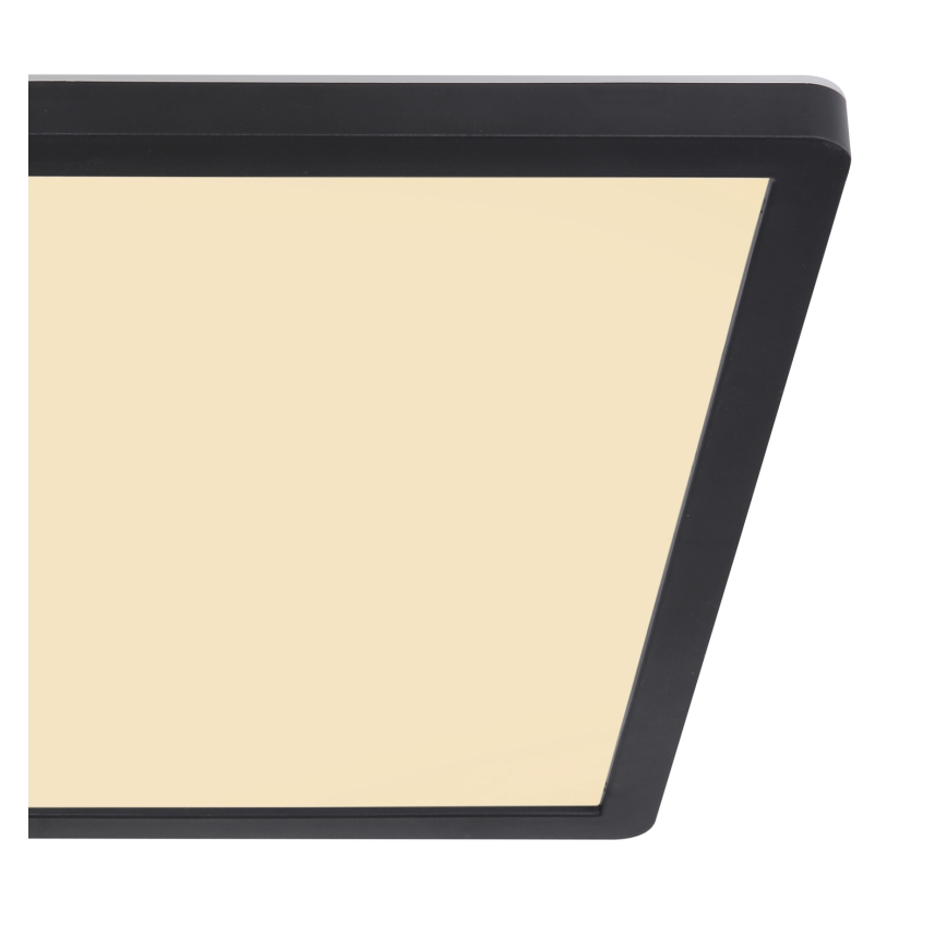 Globo - LED Hämardatav laevalgusti vannituppa LED/18W/230V 29,4x29,4 cm IP44 must