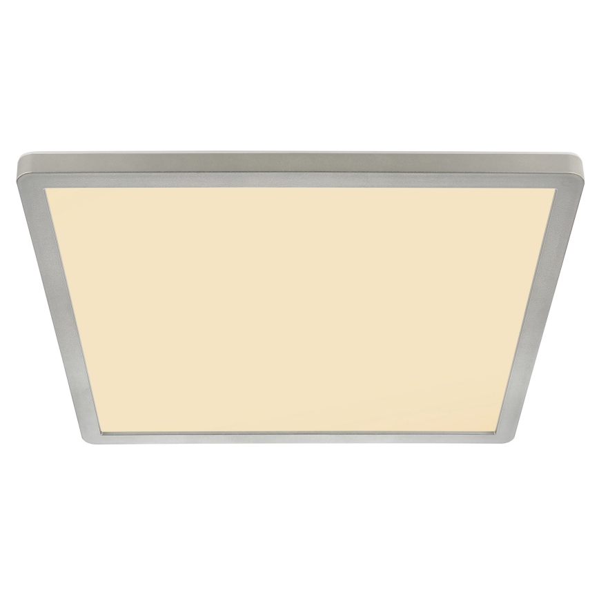 Globo - LED Hämardatav laevalgusti vannituppa LED/18W/230V 29,4x29,4 cm IP44 matt kroom