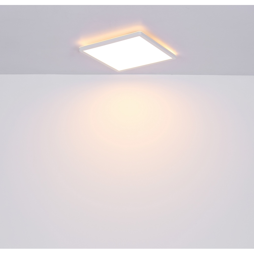 Globo - LED Hämardatav laevalgusti vannituppa LED/18W/230V 29,4x29,4 cm IP44 valge