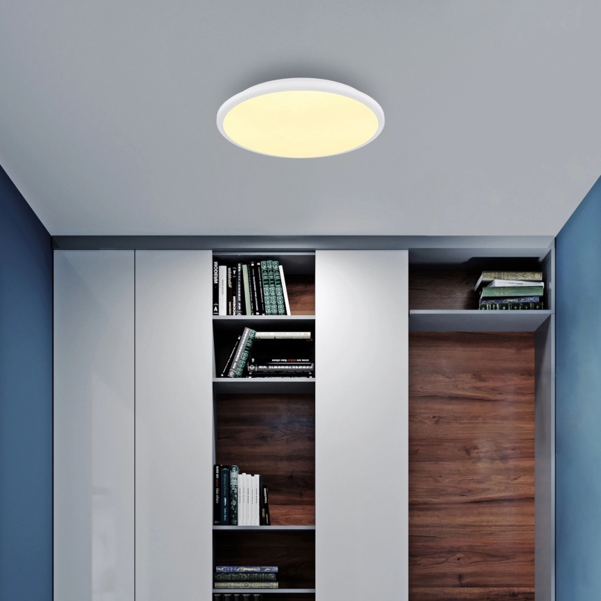 Globo - LED Laevalgusti LED/18W/230V 3000K d. 35 cm valge