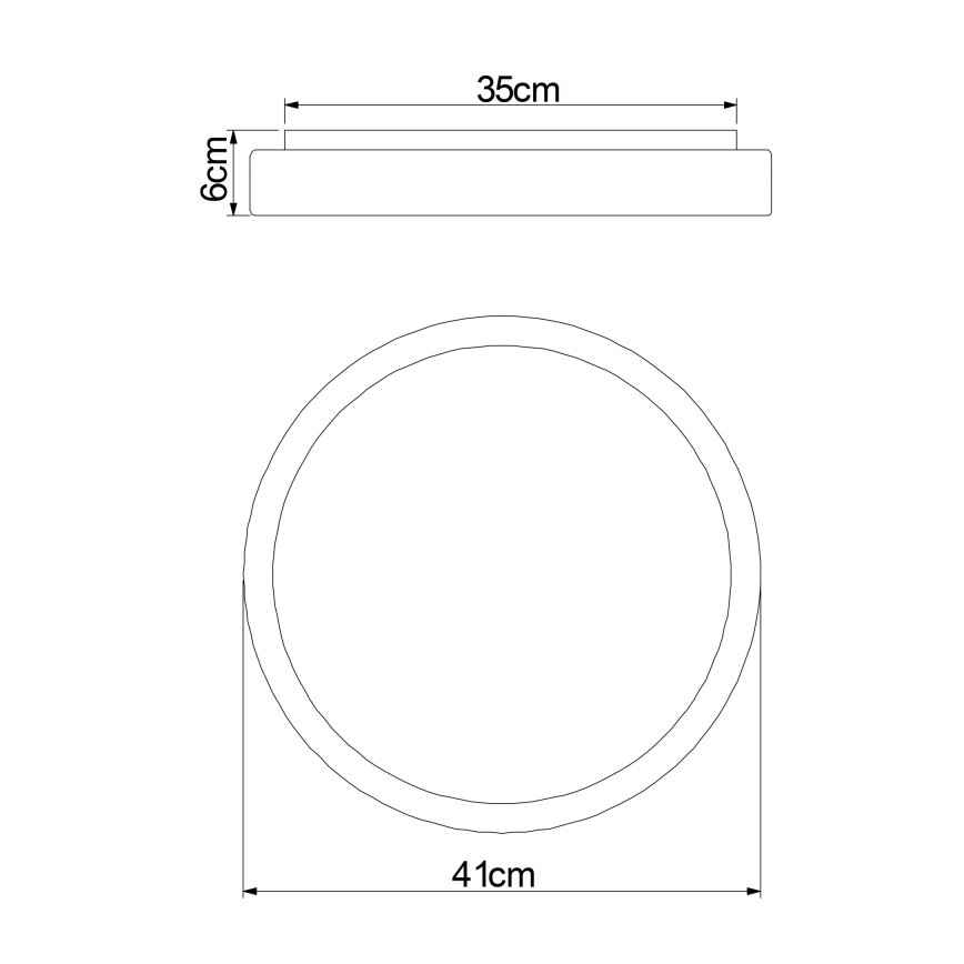 Globo - LED Hämardatav laevalgusti LED/18W/230V 2700-6500K + kaugjuhtimispult