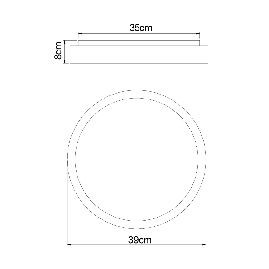 Globo - LED Hämardatav laevalgusti LED/18W/230V + kaugjuhtimispult