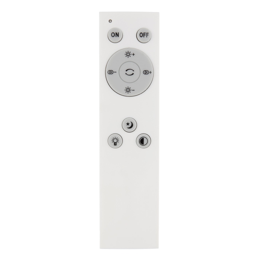 Globo - LED Hämardatav laevalgusti LED/24W/230V 2700-6500K must + kaugjuhtimispult
