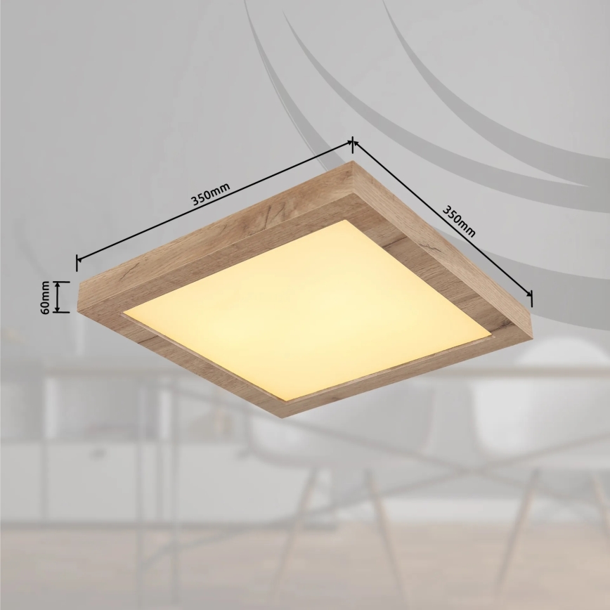 Globo - LED Laevalgusti LED/16W/230V pruun