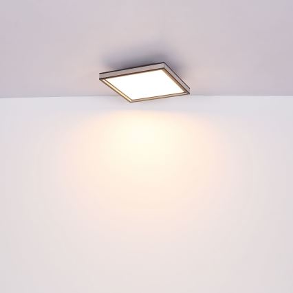 Globo - LED Laevalgusti LED/12W/230V 30x30 cm must/valge