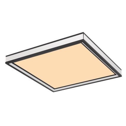 Globo - LED Laevalgusti LED/12W/230V 30x30 cm must/valge