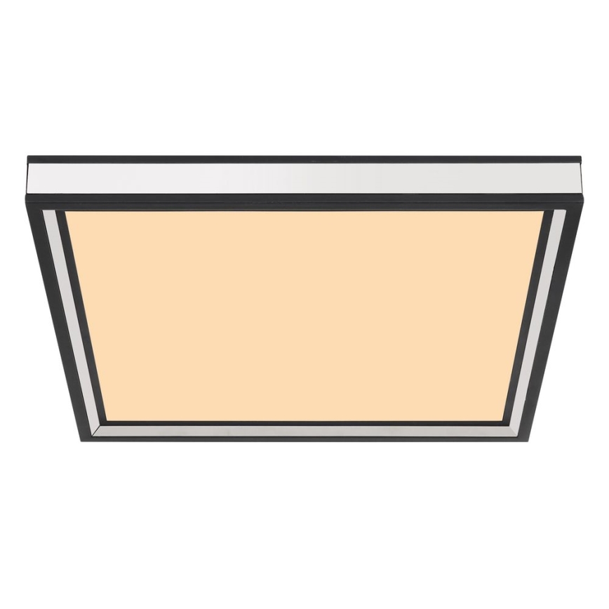 Globo - LED Laevalgusti LED/12W/230V 30x30 cm must/valge