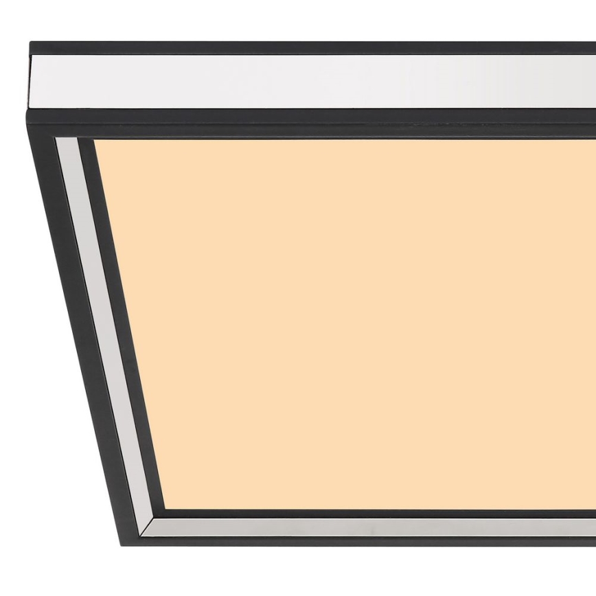 Globo - LED Laevalgusti LED/12W/230V 30x30 cm must/valge
