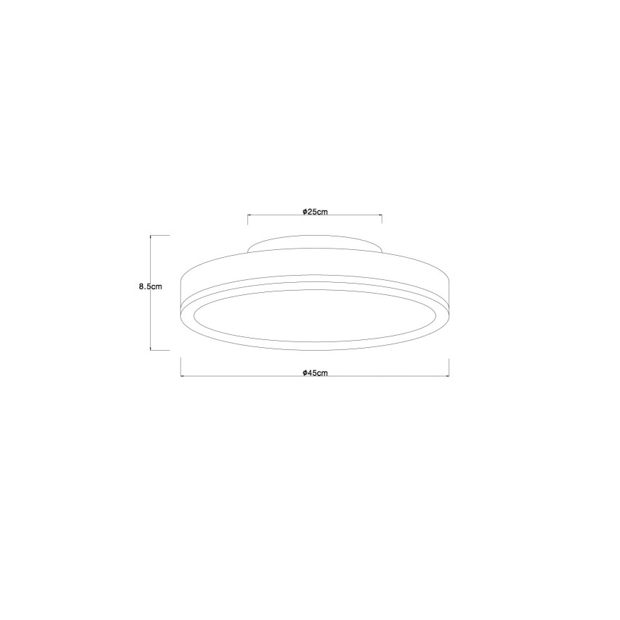 Globo - LED Laevalgusti LED/24W/230V 3000K d. 45 cm