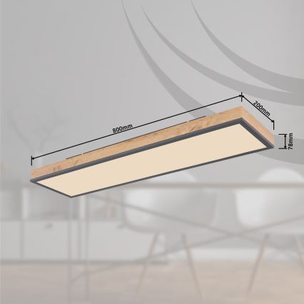 Globo - LED Hämardatav laevalgusti LED/24W/230V 2700-6500K + kaugjuhtimispult
