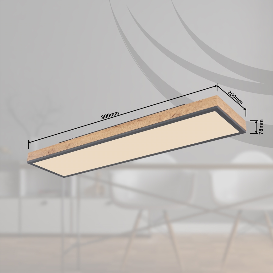 Globo - LED Hämardatav laevalgusti LED/24W/230V 2700-6500K + kaugjuhtimispult
