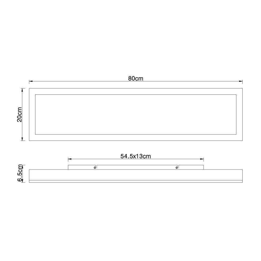 Globo - LED Laevalgusti LED/24W/230V