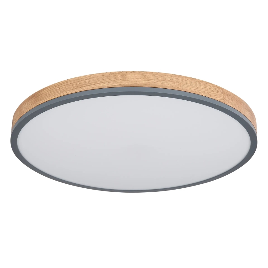 Globo - LED Hämardatav laevalgusti LED/40W/230V 2700-6500K d. 60 cm + kaugjuhtimispult pruun/hall