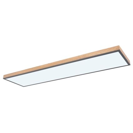 Globo - LED Hämardatav laevalgusti LED/36W/230V 2700-6500K + kaugjuhtimispult pruun/hall
