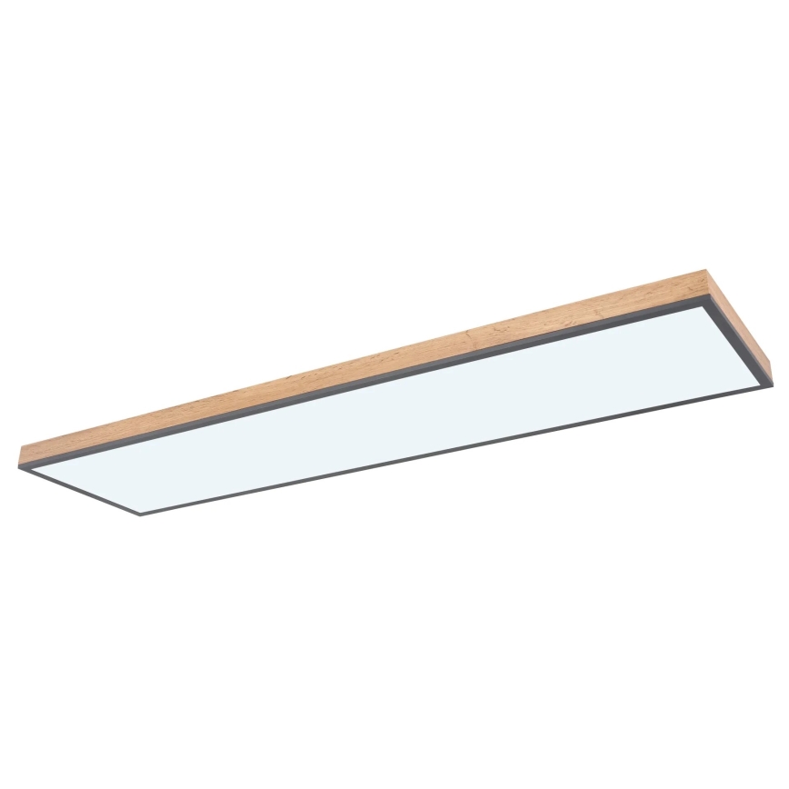 Globo - LED Hämardatav laevalgusti LED/36W/230V 2700-6500K + kaugjuhtimispult pruun/hall